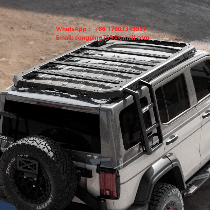 Cargo Rack Aluminum - 新型デザイン アルミ製 エクスプローラー ルーフラック 荷物運搬用プラットフォームラック GWM