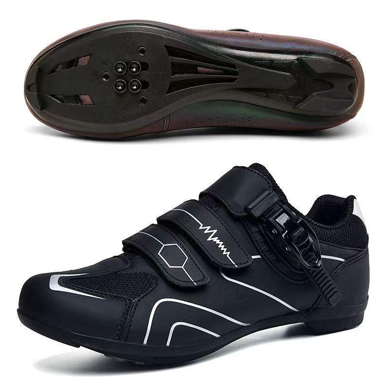 Cycling Commute Shoes - ロードサイクリングシューズ SPD、軽量で耐摩耗性があり、日常通勤や山岳オフロードMTBに適したユニセックスアウトドアシューズ