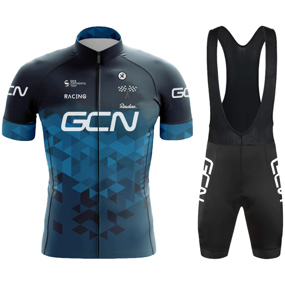Cycling Commuter Shorts - Rudaxgcn-男性用自転車セット、ロードサイクリング、半袖チームスーツ、mtbスウェットッキングセット、新しい、夏