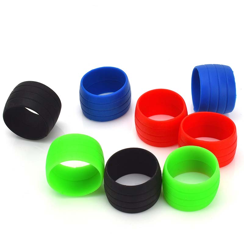 2 個道路自転車ハンドルバーストラップテープ固定シリコンリン - Bell Handlebar Ring のレビューと価格