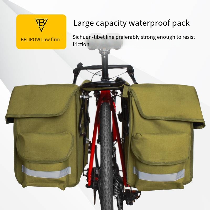 大容量の自転車リアバッグ,30l,43l,50lの自転車トラ - Panniers Waterproof Rear のレビューと価格