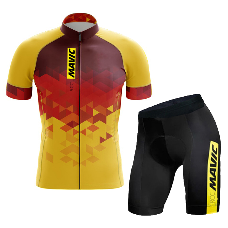Mavic-トライアスロン用の男性用サイクリングセット,半袖 - Cycling Commuter Shorts のレビューと価格