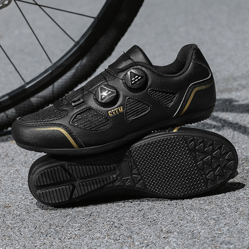 新しい四季対応通勤サイクリングシューズ、ハードソール、通気性 - Cycling Commute Shoes のレビューと価格
