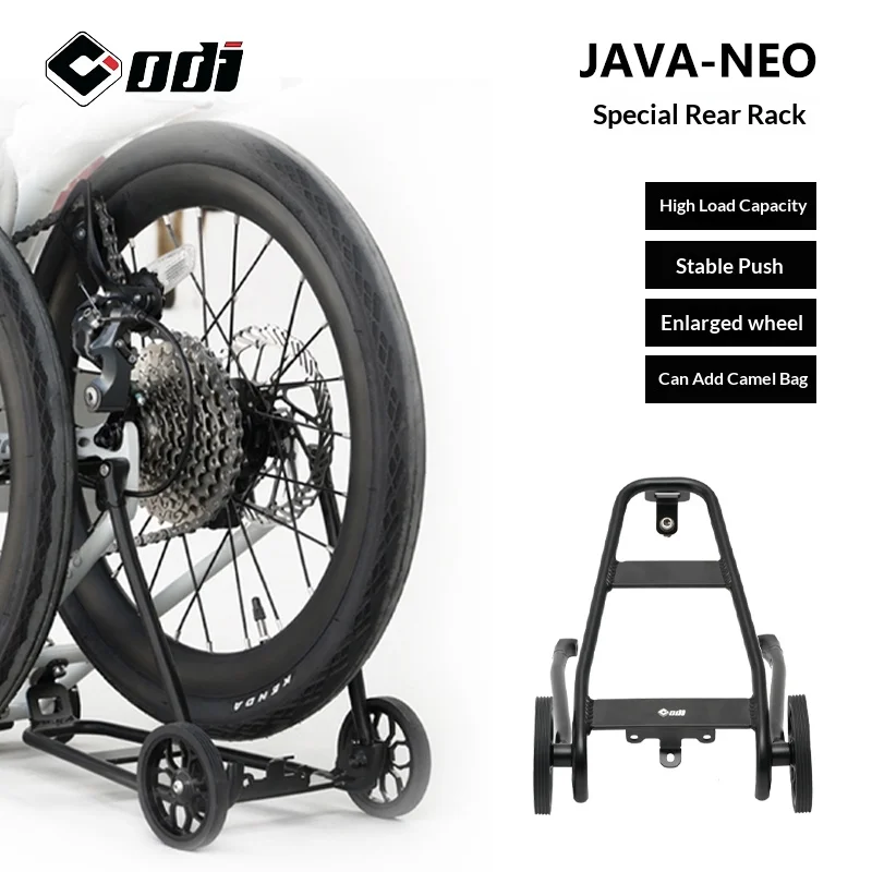 ブロンプトン折りたたみ自転車用リアラック - CNCアルミ合 - Cargo Rack Aluminum のレビューと価格