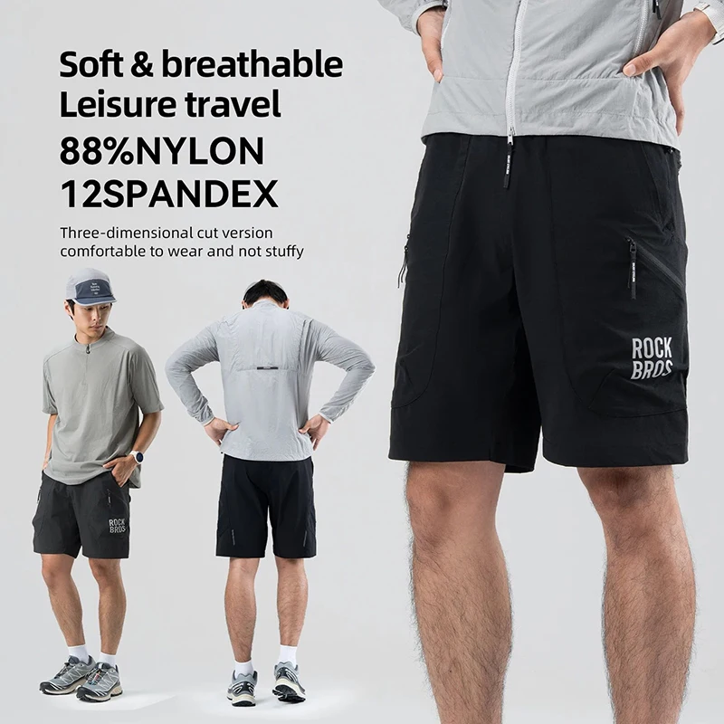 ROCKBROS メンズ速乾性通気性サイクリングショーツ ア - Cycling Shorts For Commute のレビューと価格