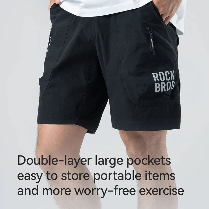 ROCKBROS メンズ速乾性通気性サイクリングショーツ ア - Cycling Shorts For Commute のレビューと価格