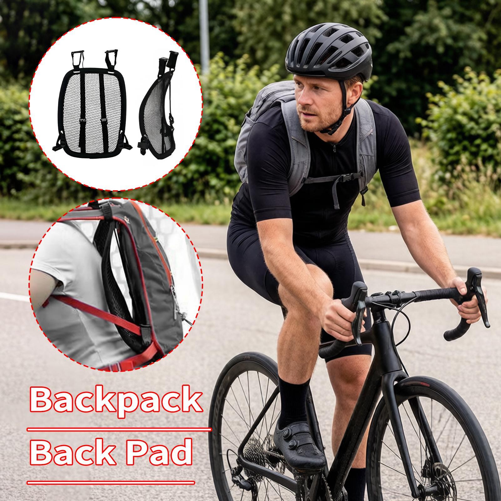バックパックスペーサーフレーム通気性調整可能なメッシュユニバ - Cycling Commute Backpack のレビューと価格