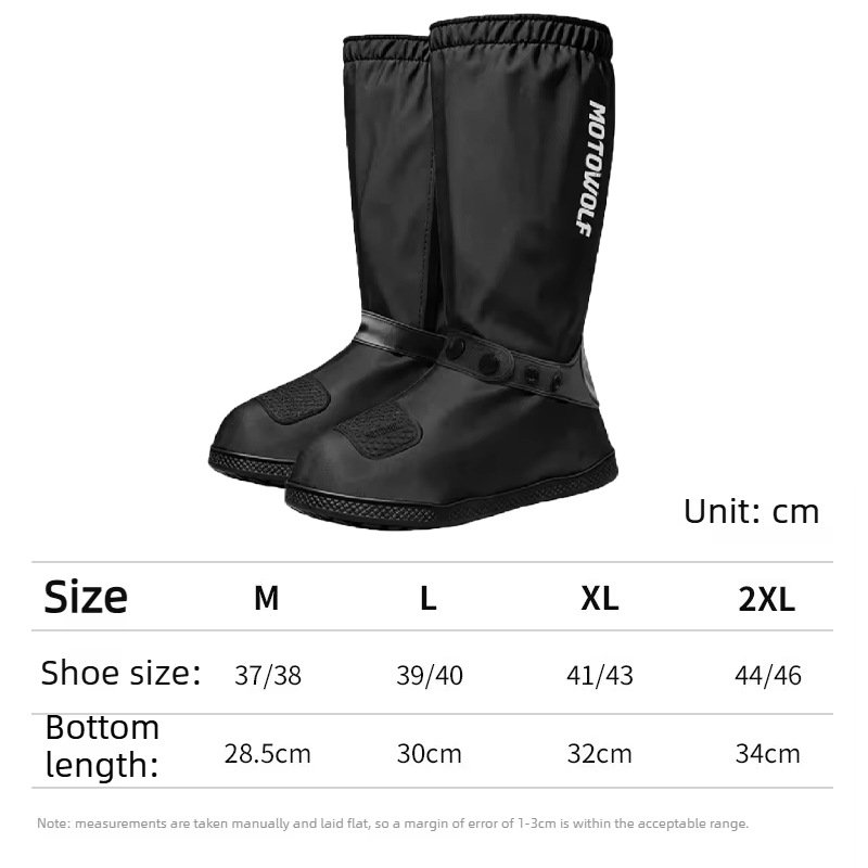 屋外通勤用チューブ型レインシューズカバー、再利用可能なバイク - Cycling Commute Shoes のレビューと価格