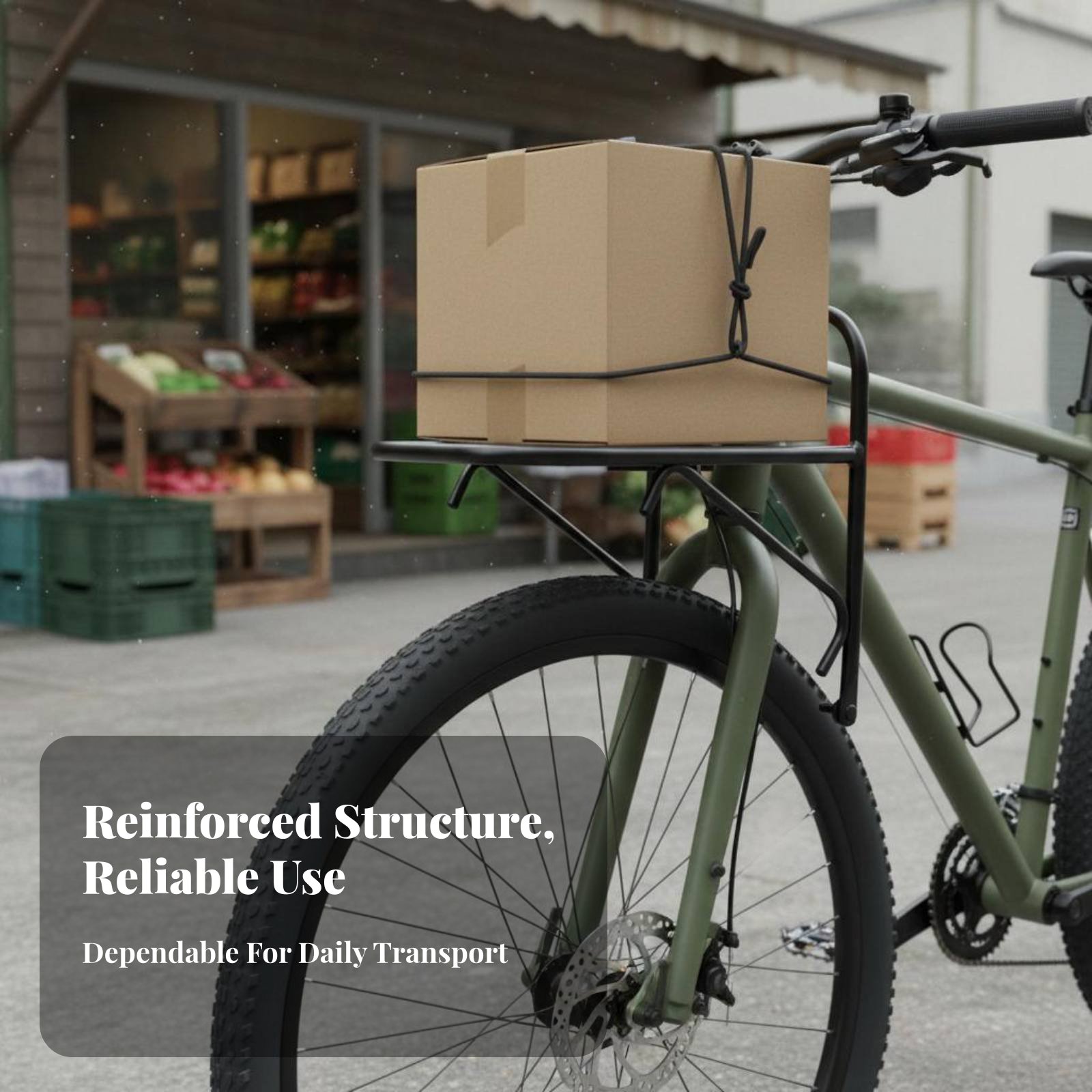 サイクルフロントラック アルミ合金構造 フロントバイク荷物ラ - Cargo Rack Aluminum のレビューと価格