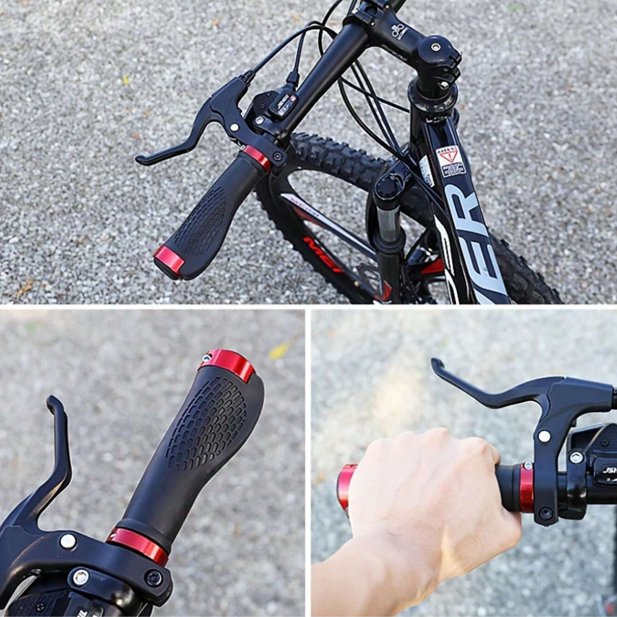 PINMOAP 2 個自転車ハンドルバーカバーアルミロックリ - Bell Handlebar Ring のレビューと価格