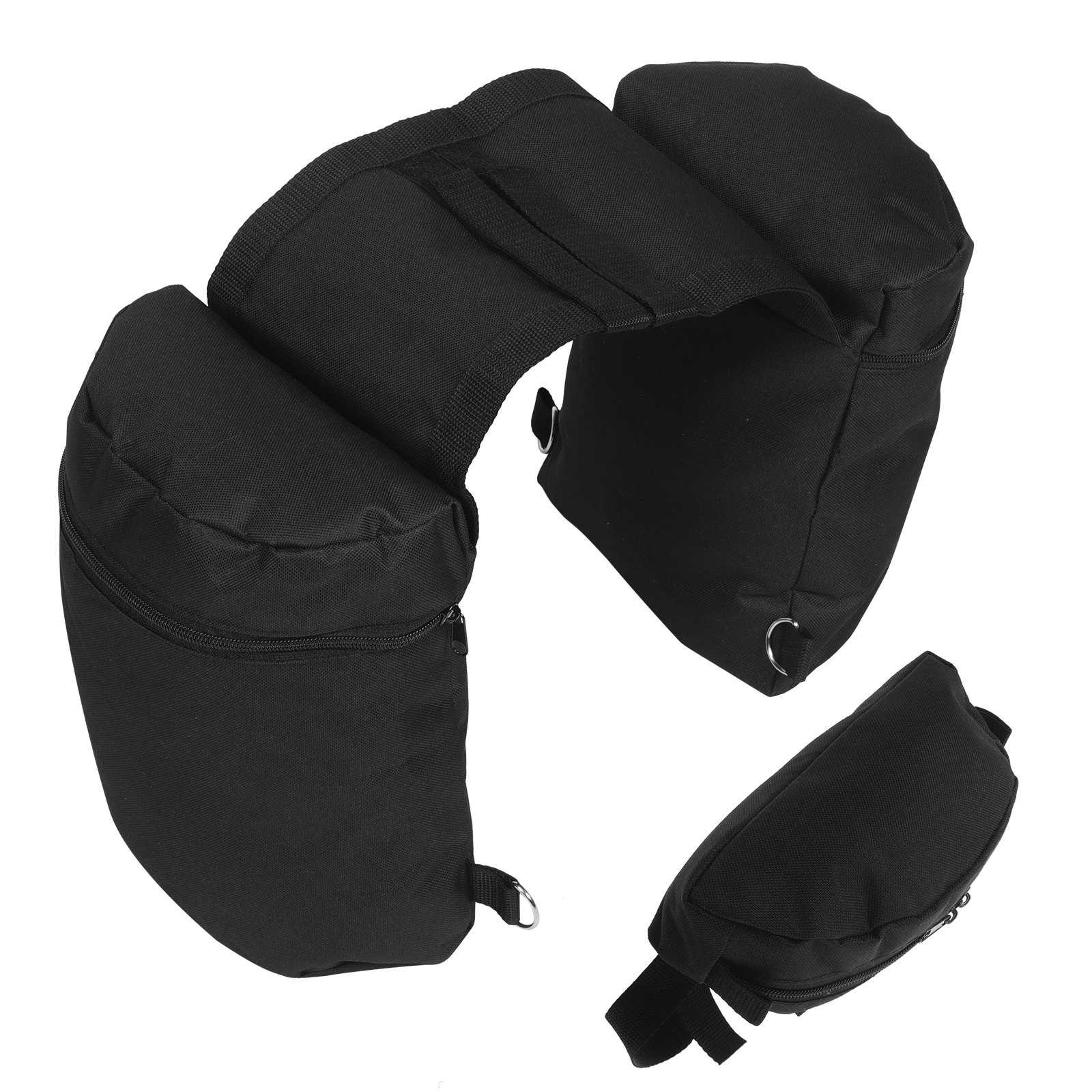 1セット乗馬用サドルバッグセット 600Dオックスフォード防 - Panniers Waterproof Rear のレビューと価格