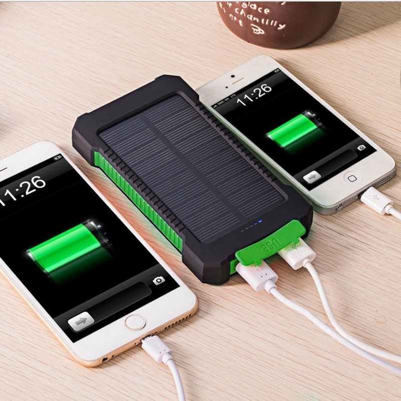 レノボ 500000mAh ソーラーパワーバンク大容量超高速 - Usb Charger Dynamo のレビューと価格