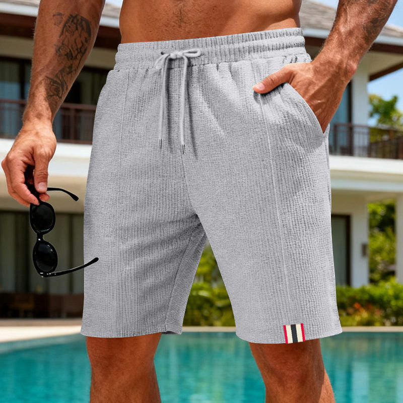 夏用カジュアルルーズメンズビーチショーツ、速乾性、通気性、通 - Cycling Shorts For Commute のレビューと価格