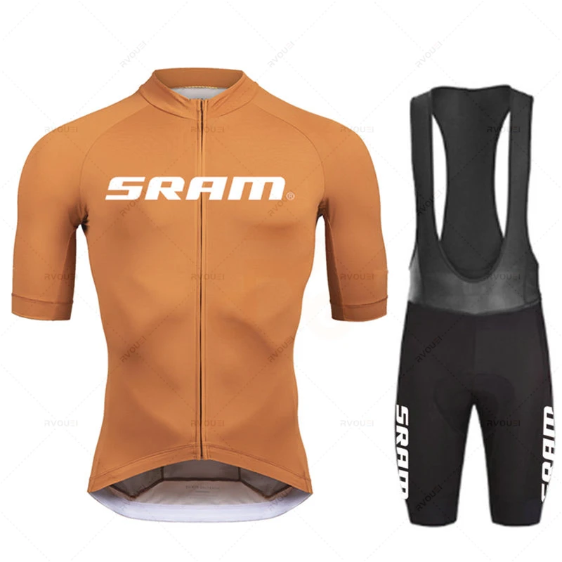 2024 Sram プロサイクリングジャージセット男性ビブシ - Cycling Commuter Shorts のレビューと価格