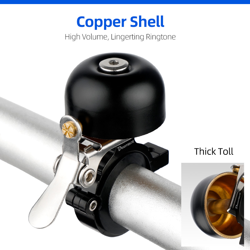Deemount 自転車真鍮リング 35 ミリメートル陽極酸 - Bell Handlebar Ring のレビューと価格