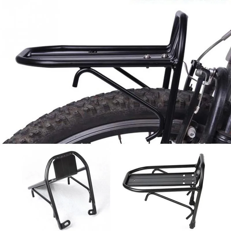 自転車フロントラック アルミ合金製荷物キャリアラック マウン - Cargo Rack Aluminum のレビューと価格
