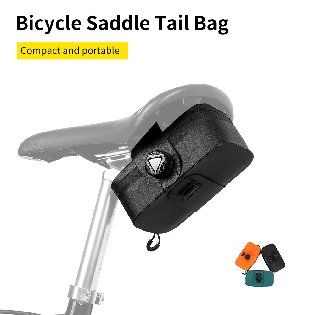 0.5Lポータブルバイクテールバッグ 防水バイクシート下バッ - Saddle Bag Under Seat のレビューと価格