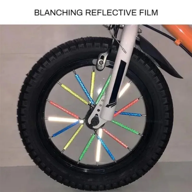 バイクスポークリフレクタークリップ 12 個セット チューブ - Spoke Reflector Set のレビューと価格