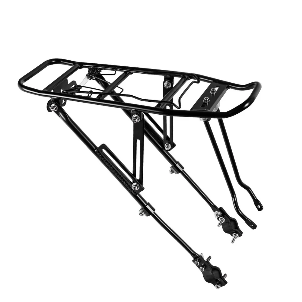 自転車リアラックディスクブレーキ用アルミ合金自転車ヘビーデュ - Cargo Rack Aluminum のレビューと価格