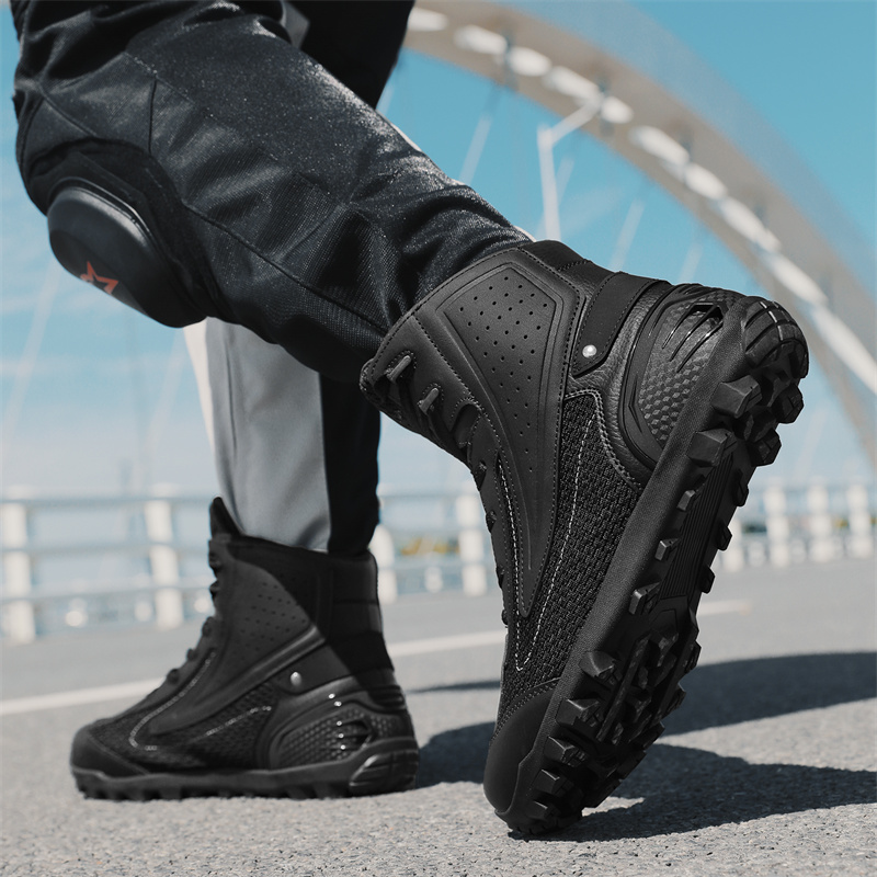 サイクリングシューズ、バイク用防水通勤ブーツ、オフロードラリ - Cycling Commute Shoes のレビューと価格