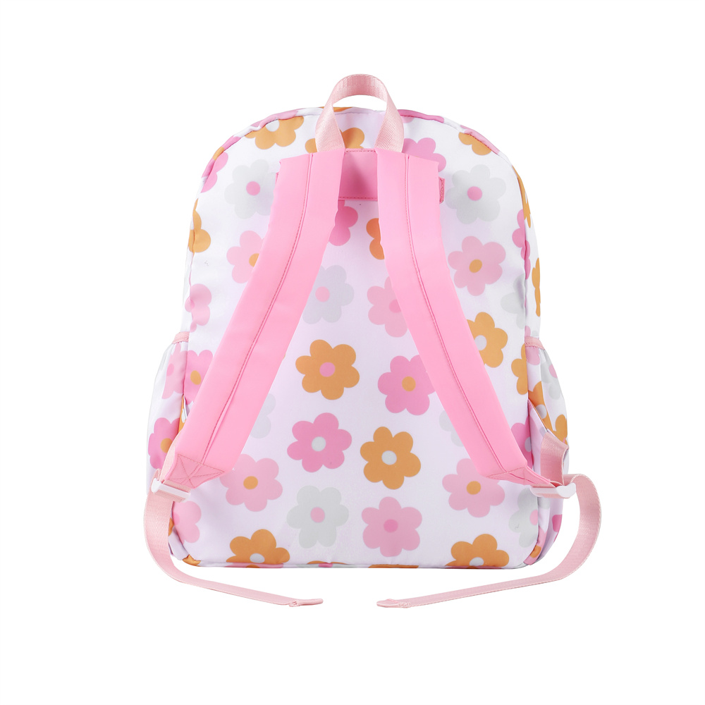 子供用の花柄ナイロンバックパック、チェッカーチェックの笑顔、 - Saddle Bag Under Seat のレビューと価格
