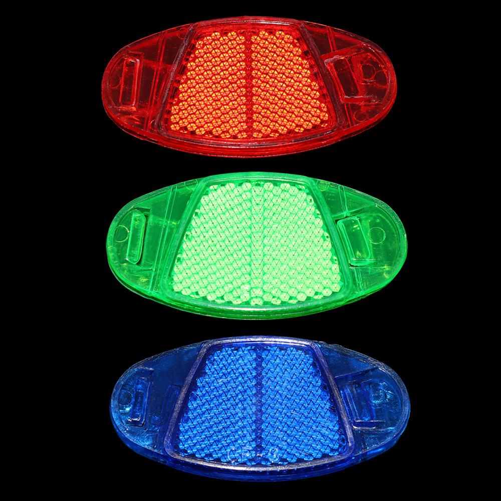 安全リフレクター,4ピース/セット自転車スポーク反射板,安全 - Spoke Reflector Set のレビューと価格