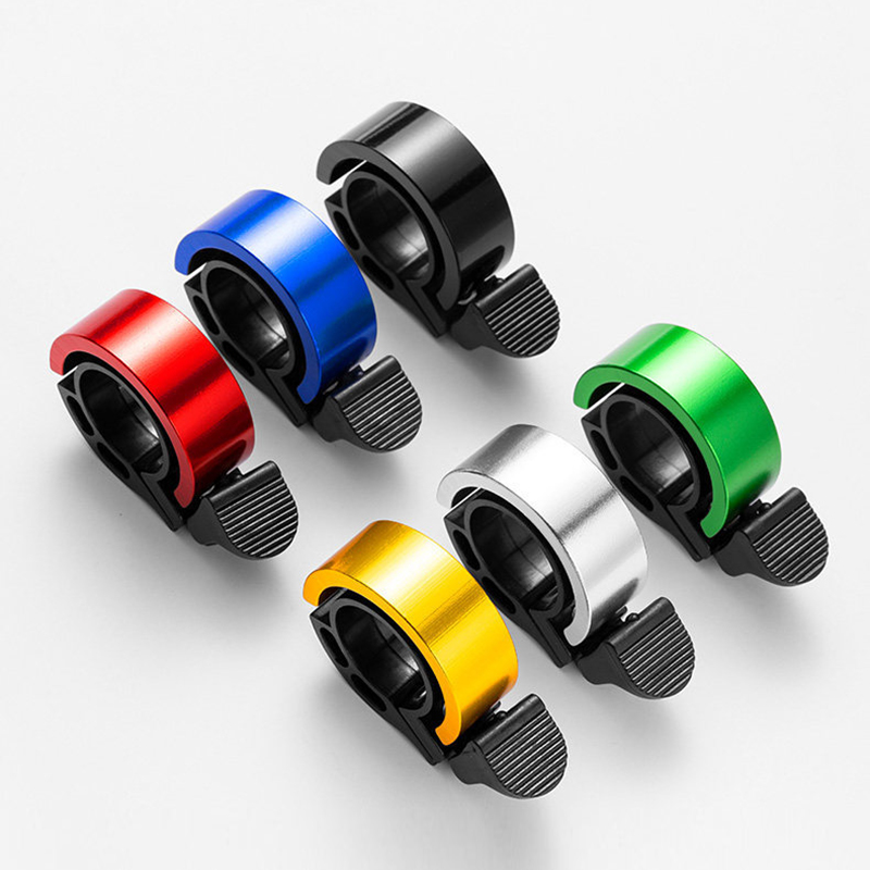 自転車ベル 大音量バイクベル 透明ユニバーサルハンドルバーリ - Bell Handlebar Ring のレビューと価格