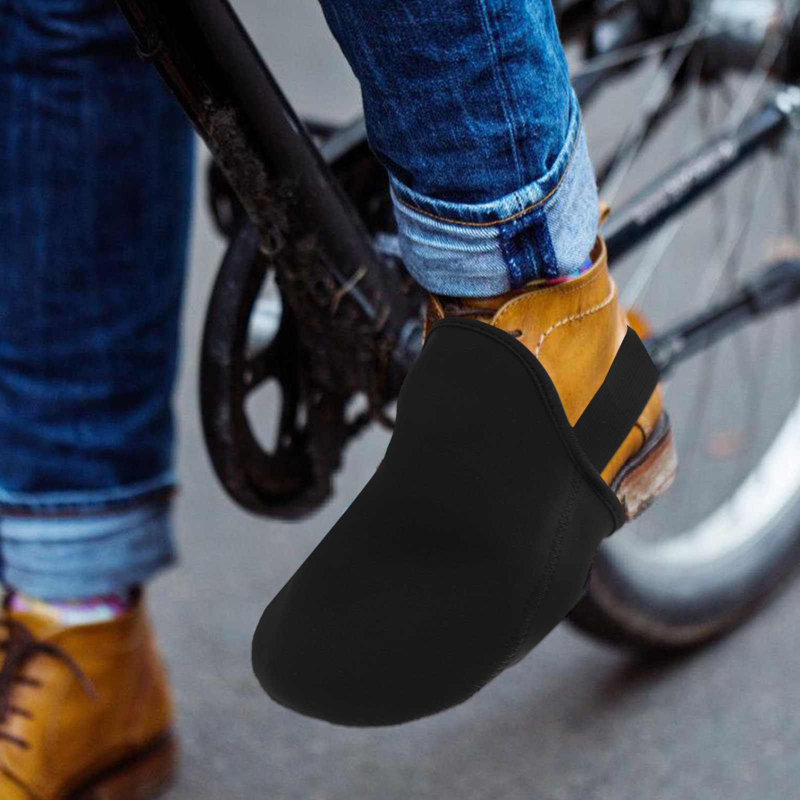 2個入りサイクリングシューズカバー ハーフ丈 防風 保温 つ - Cycling Commute Shoes のレビューと価格